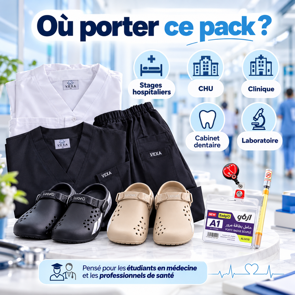 Pack Médical Premium VEXA — Équipement Complet 4 en 1 🩺